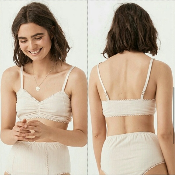 Spell Lana Bralette and Bloomers Set Organic Cotton size M - Picture 3 of 10